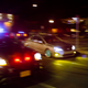 At about one in the morning after the cops got hit. Photo: Raphael Orlove/Jalopnik